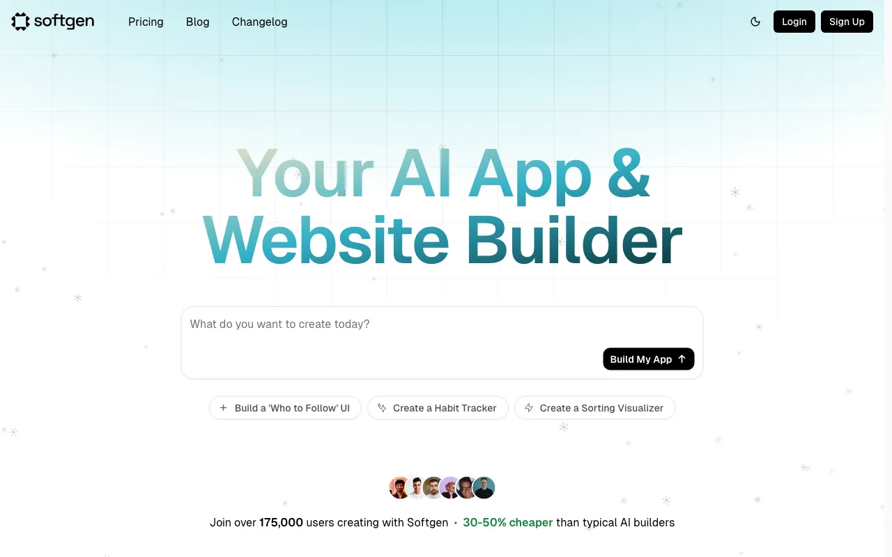 Softgen — preview screenshot