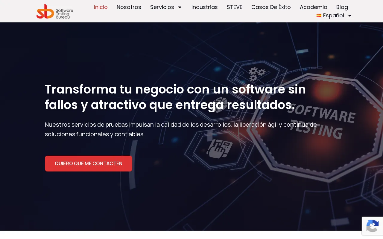 Software Testing Bureau — preview screenshot