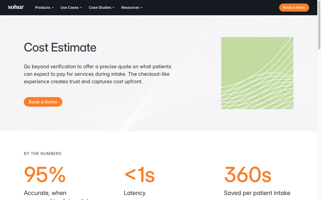 Sohar Health — pricing page
