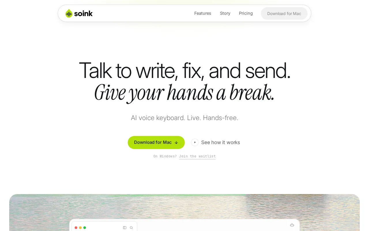 soink — preview screenshot