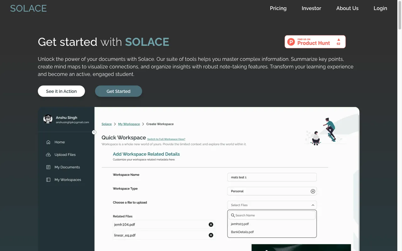 Solace AI — preview screenshot
