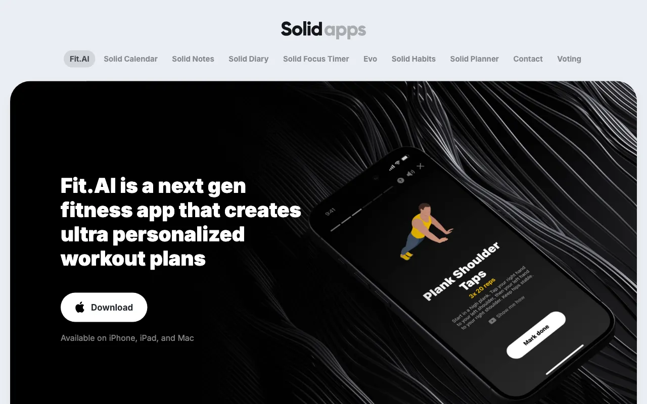Solid Apps — preview screenshot