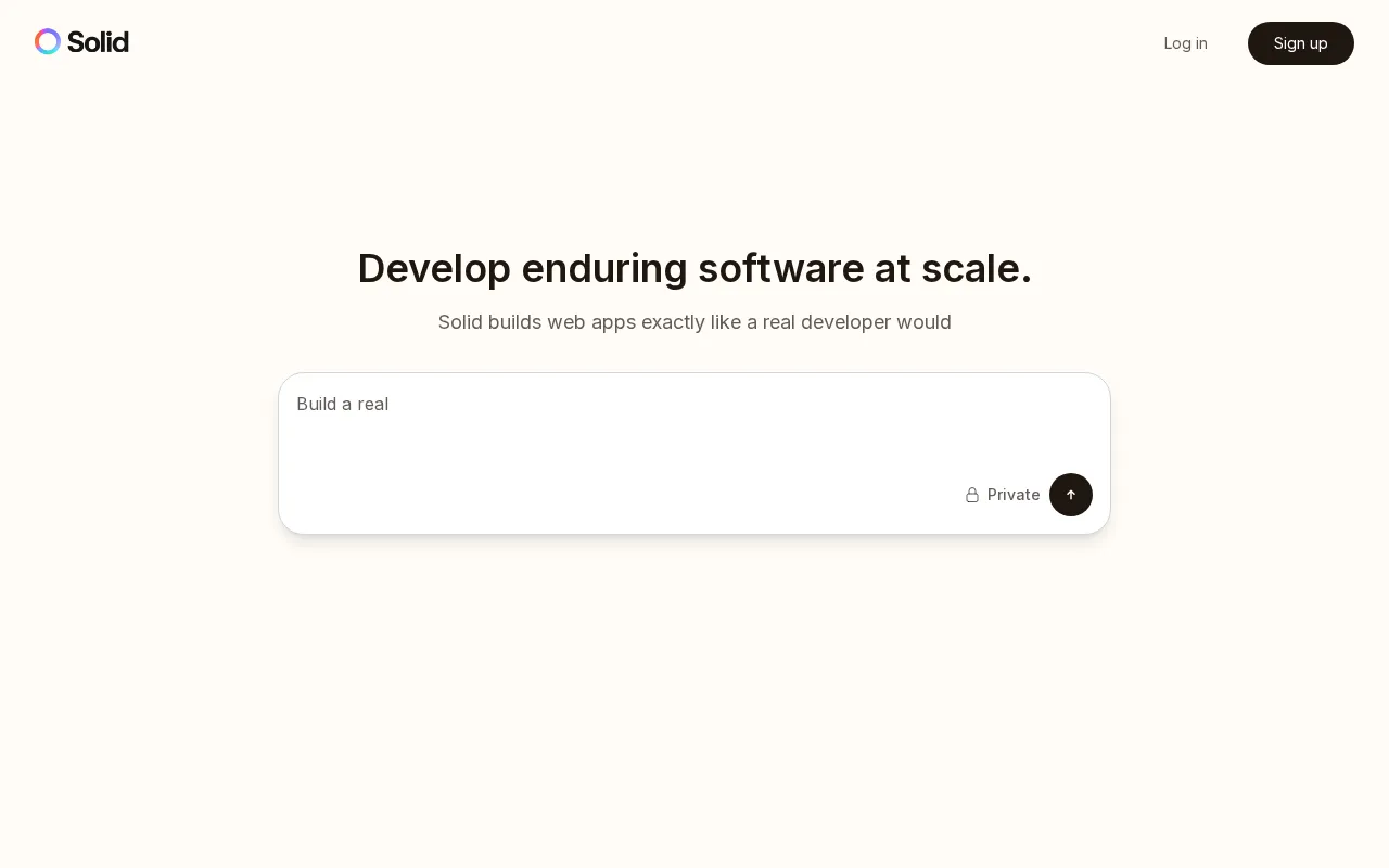 Solid — preview screenshot