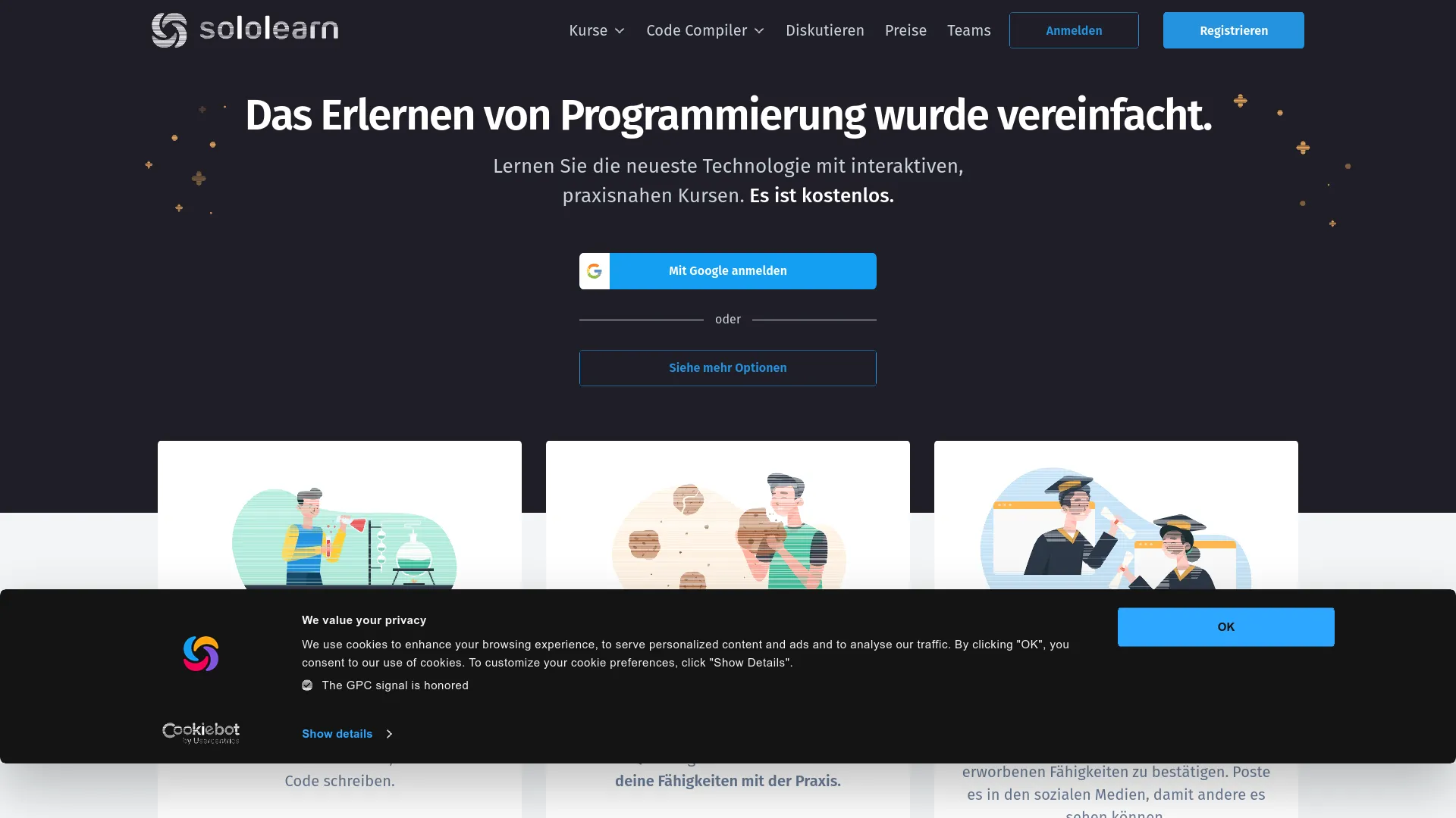 SoloLearn — preview screenshot