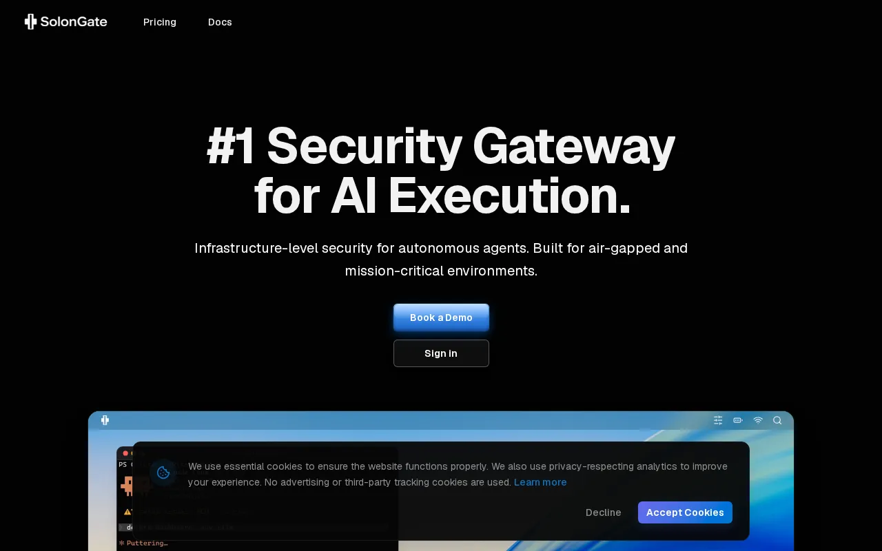 SolonGate — preview screenshot
