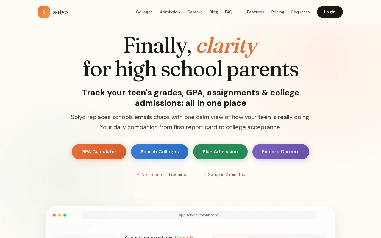 Solyo — preview screenshot