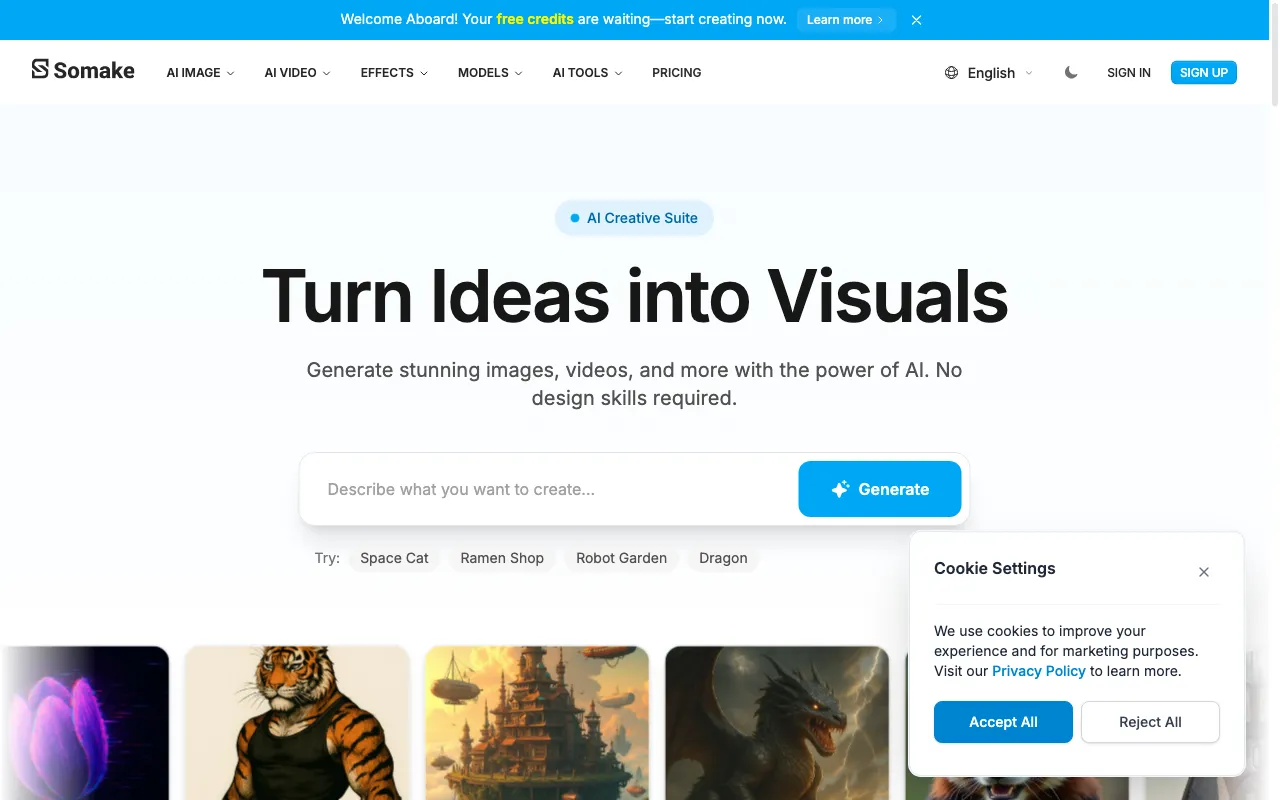 Somake AI — preview screenshot