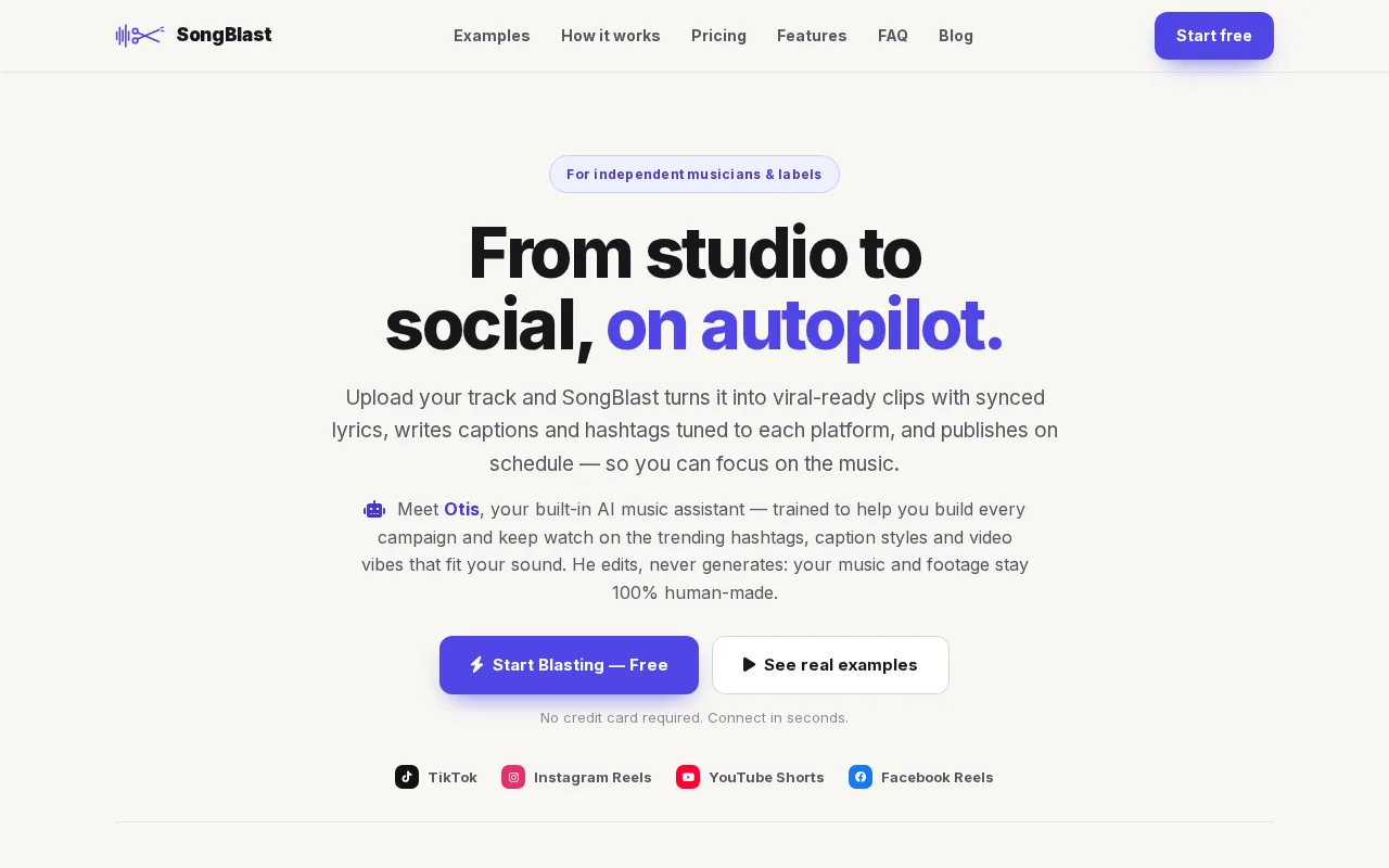 SongBlast — preview screenshot