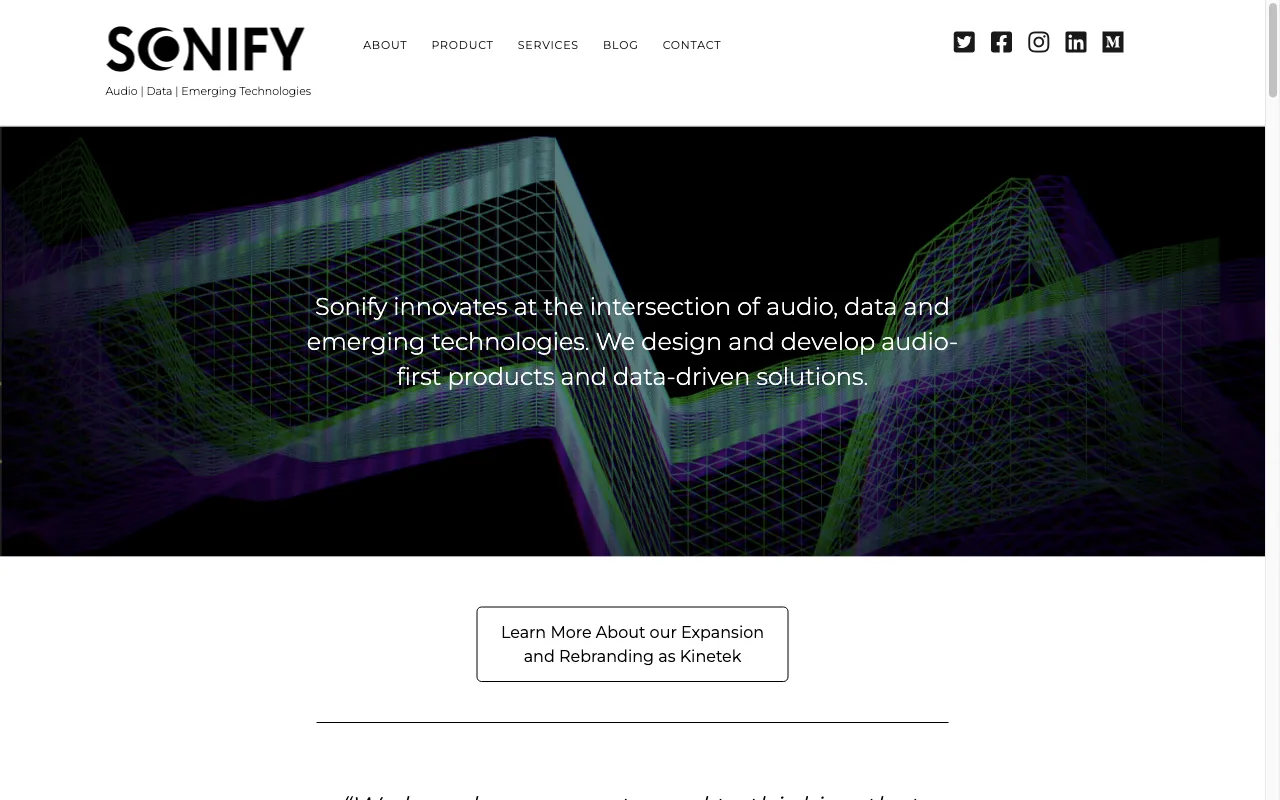 Sonify — preview screenshot