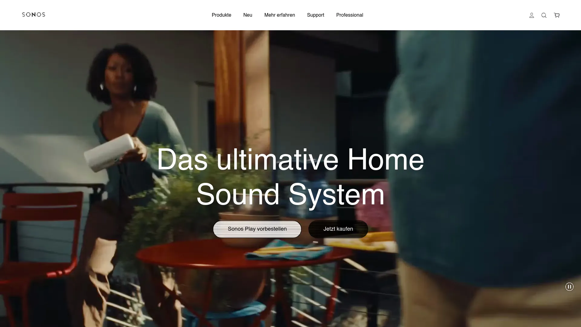 Sonos — preview screenshot