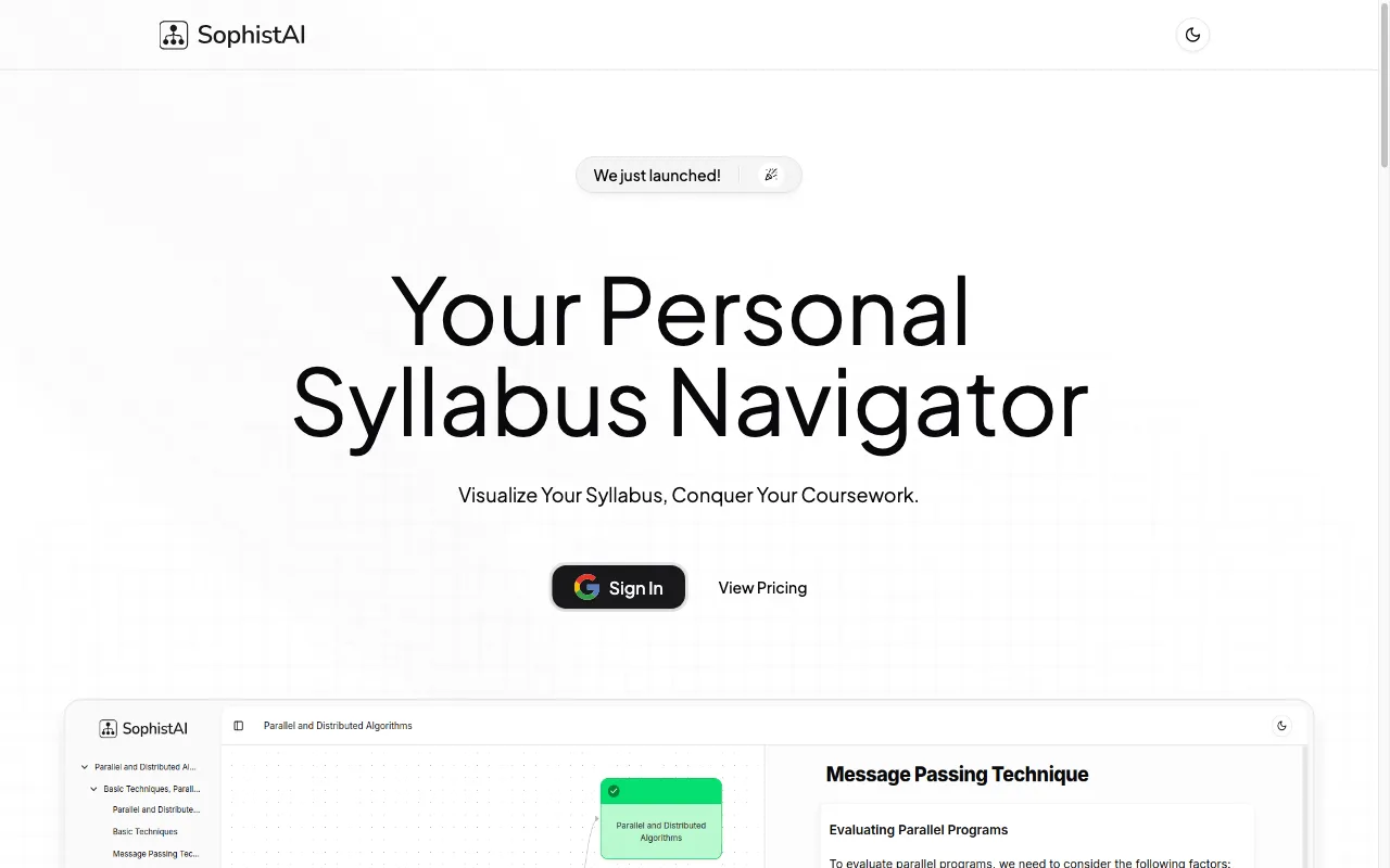 SophistAI — preview screenshot