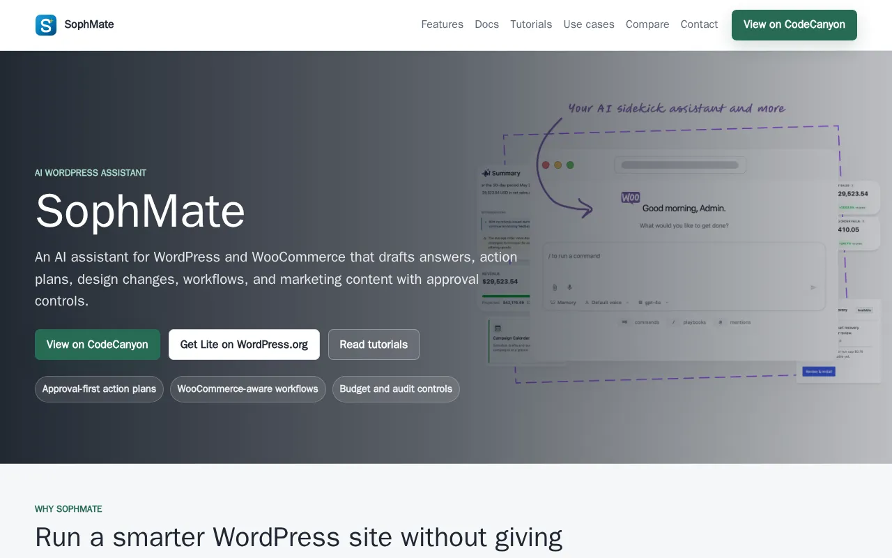 SophMate — preview screenshot