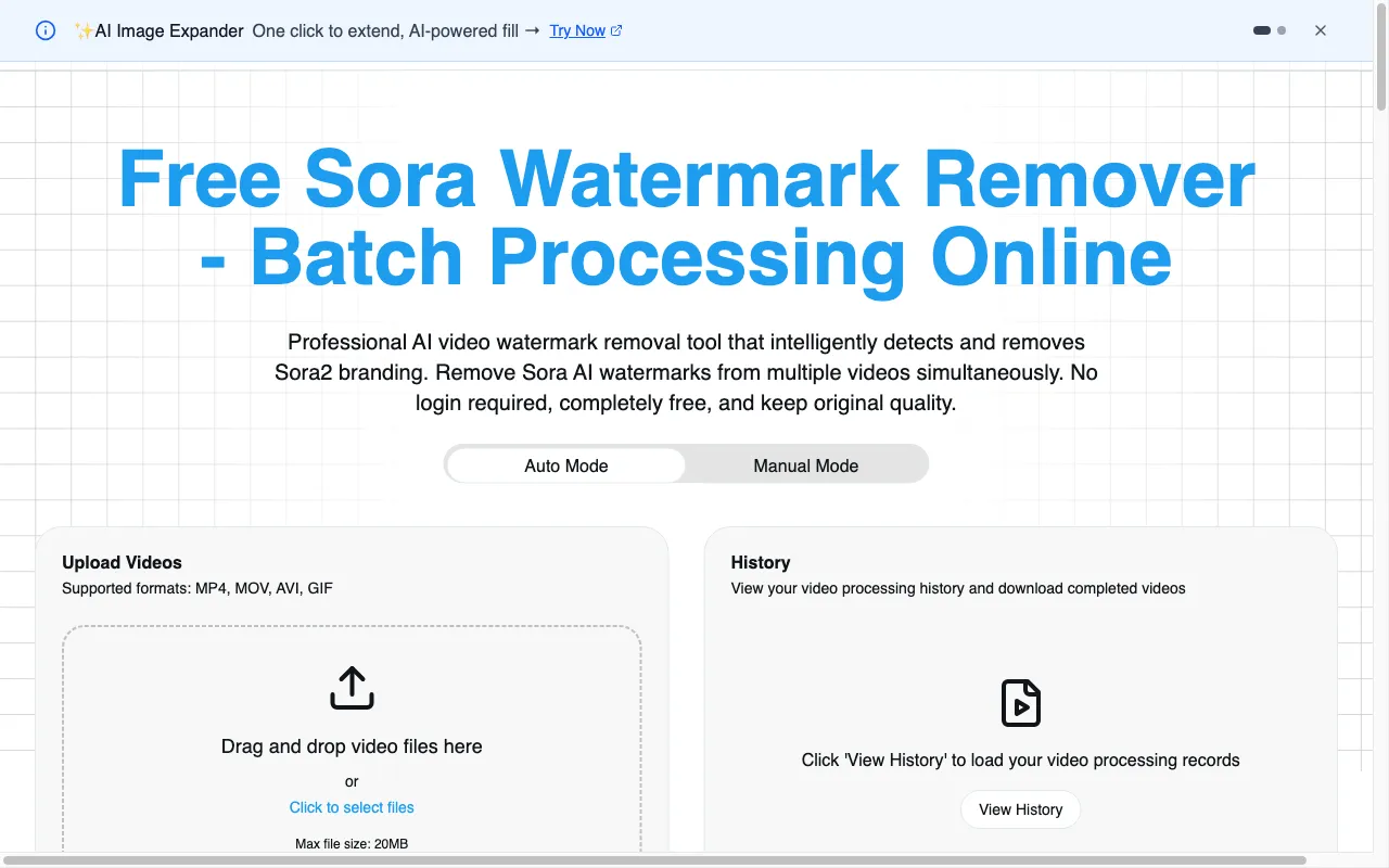 Sora2WatermarkRemover — preview screenshot