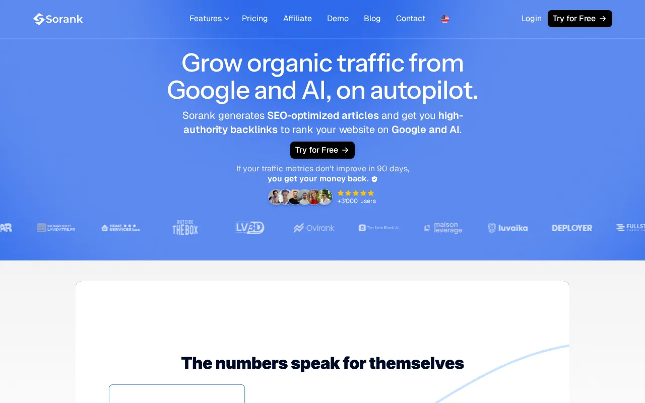 Sorank — preview screenshot