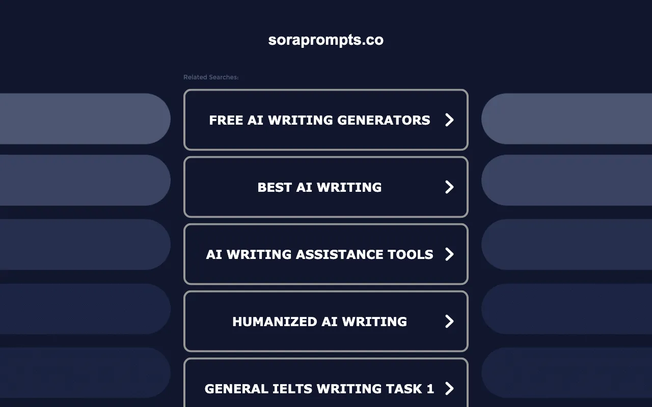 SoraPrompts — preview screenshot