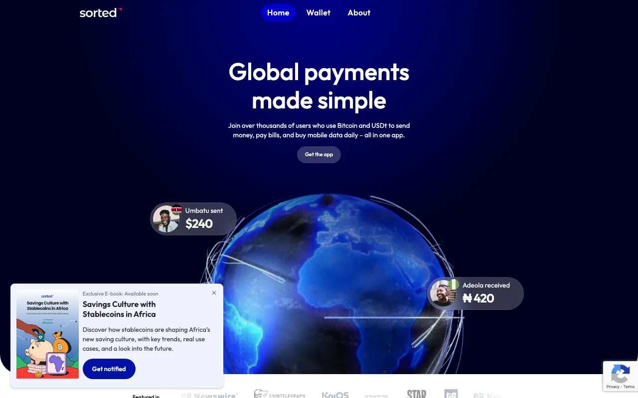 Sorted Wallet — preview screenshot