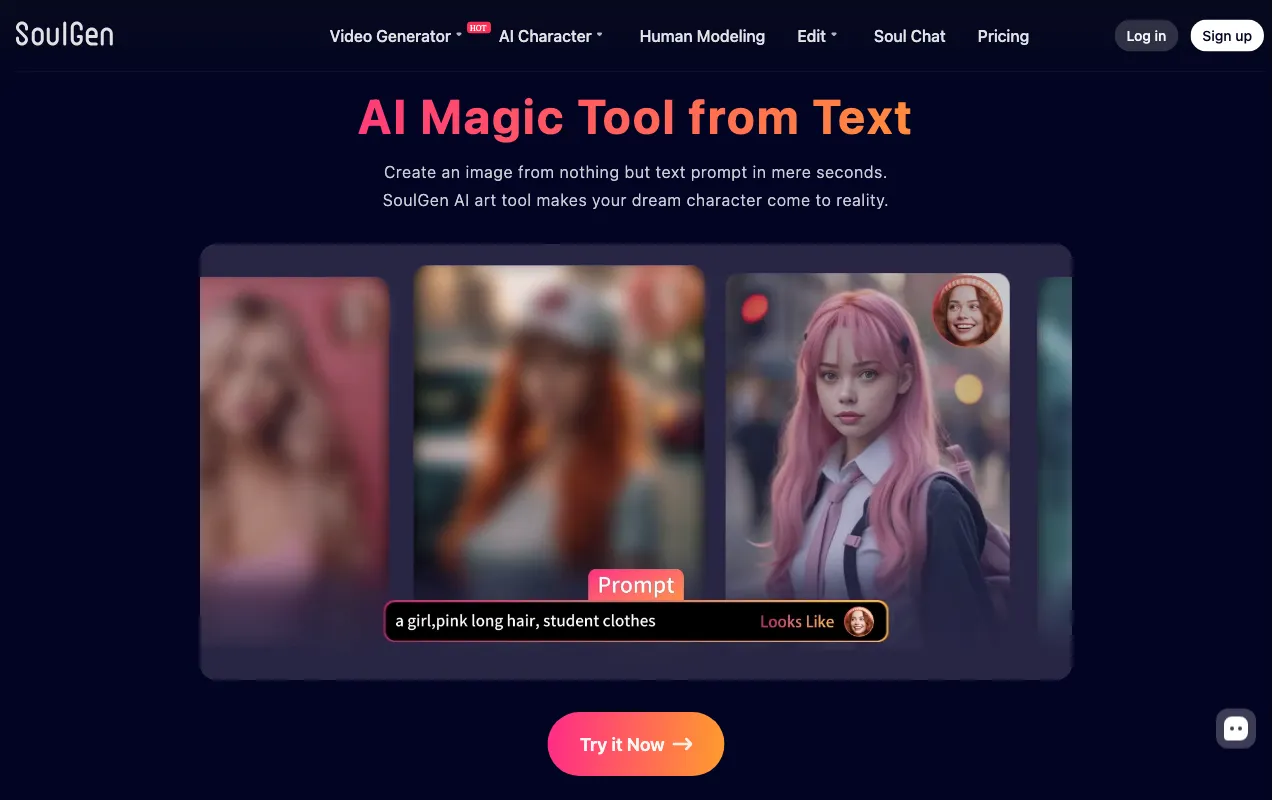soulgen.net — preview screenshot