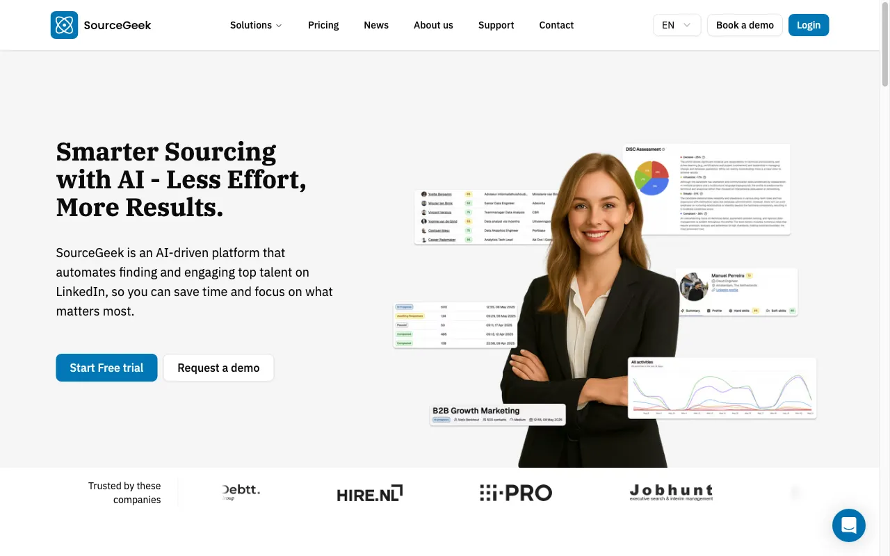 SourceGeek — preview screenshot