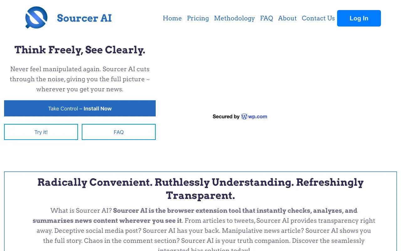 Sourcer AI — preview screenshot