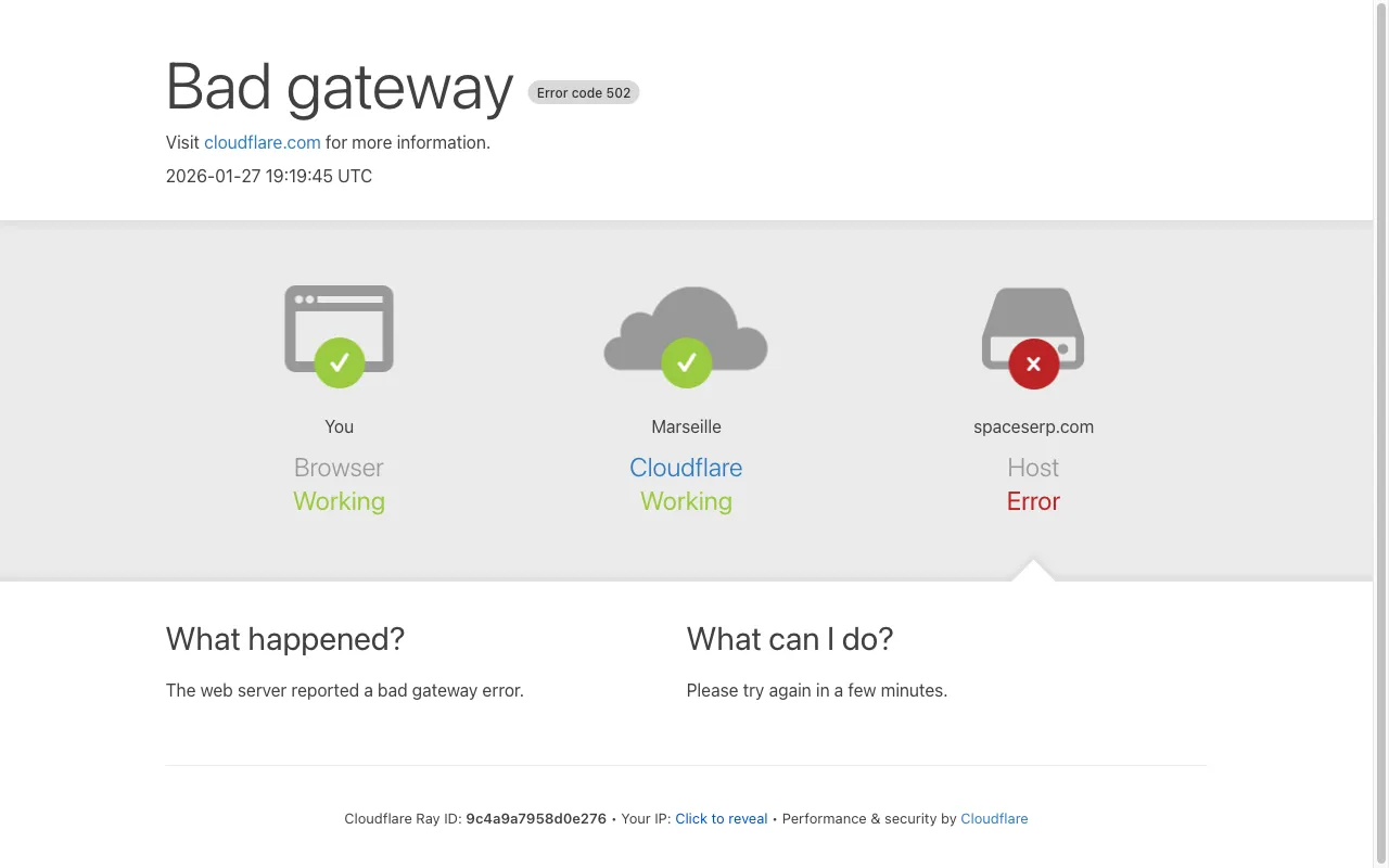 SpaceSerp — preview screenshot
