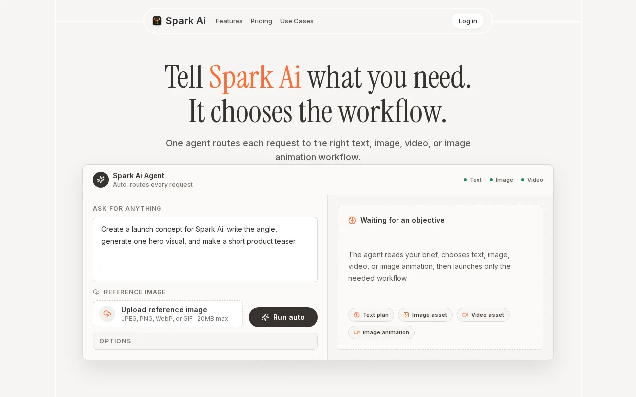 Spark Ai — preview screenshot