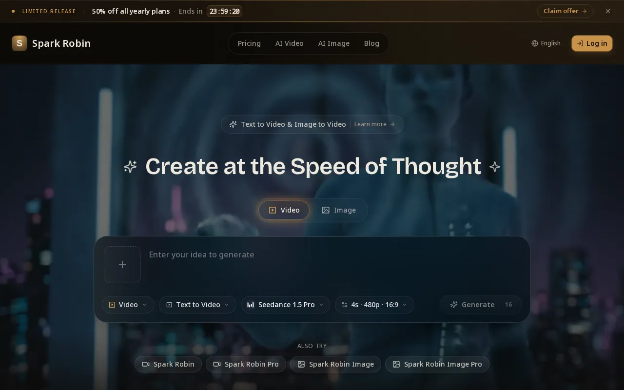 Spark Robin AI — preview screenshot