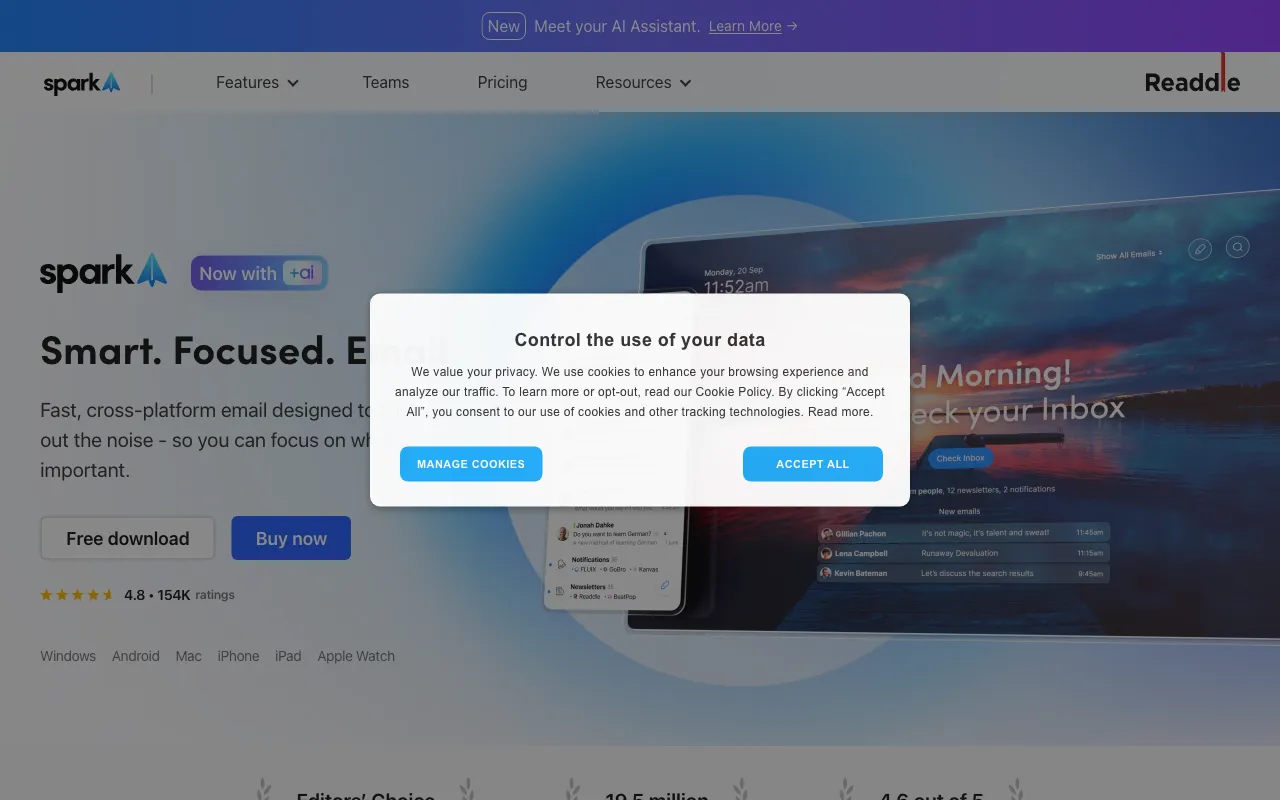 Spark Mail — preview screenshot