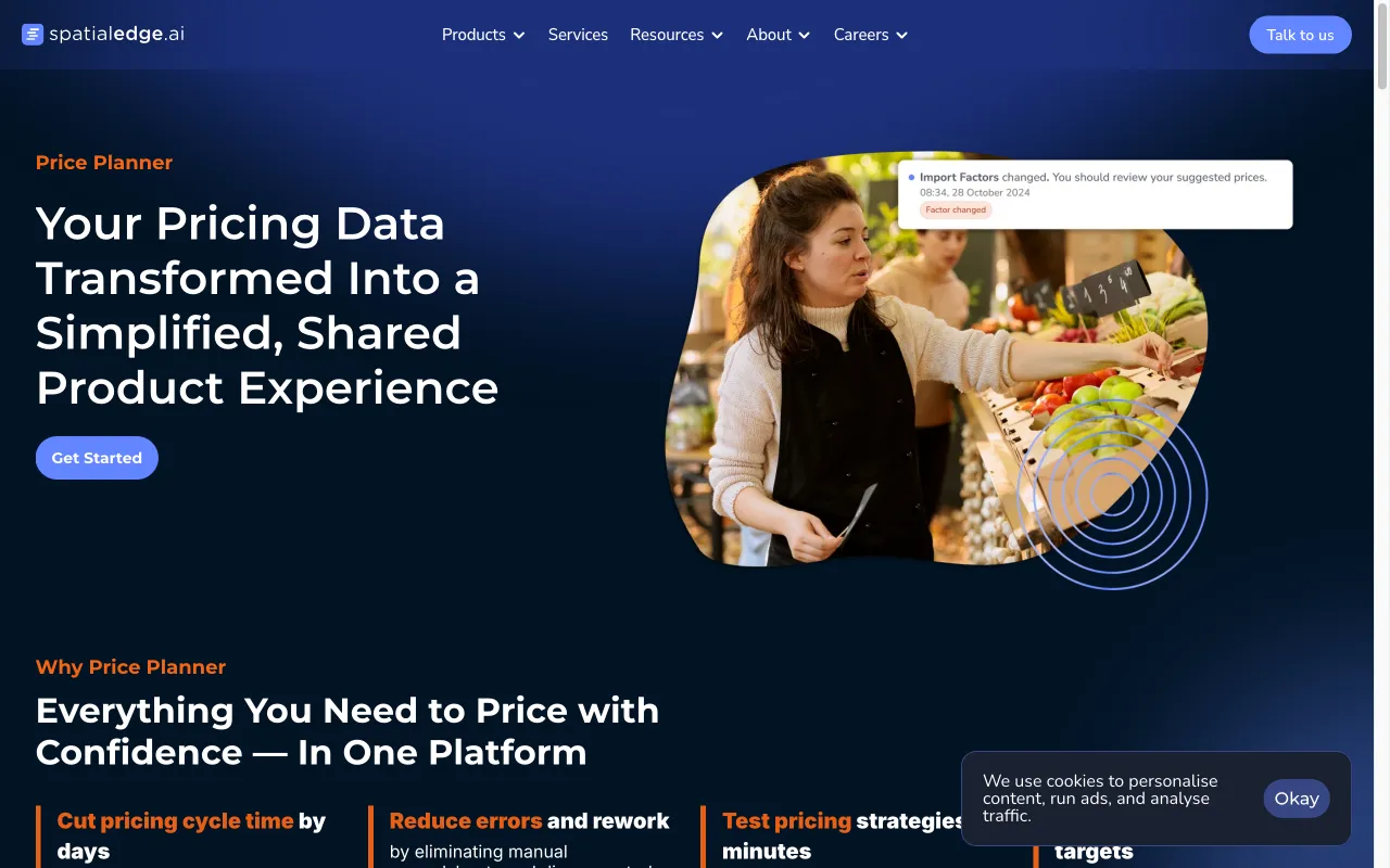 Spatialedge — pricing page
