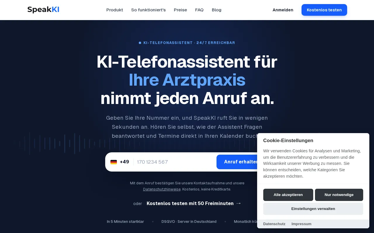 SpeakKI — preview screenshot