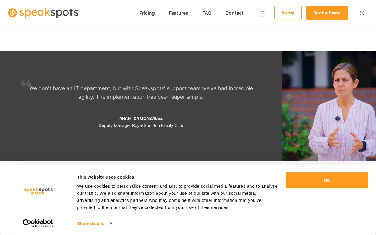 SpeakSpots — preview screenshot