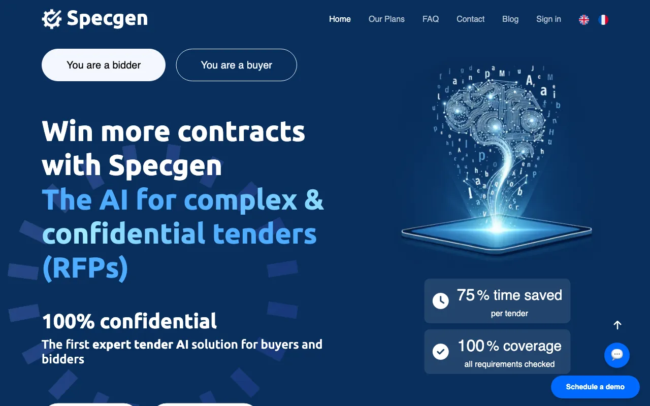Specgen — preview screenshot