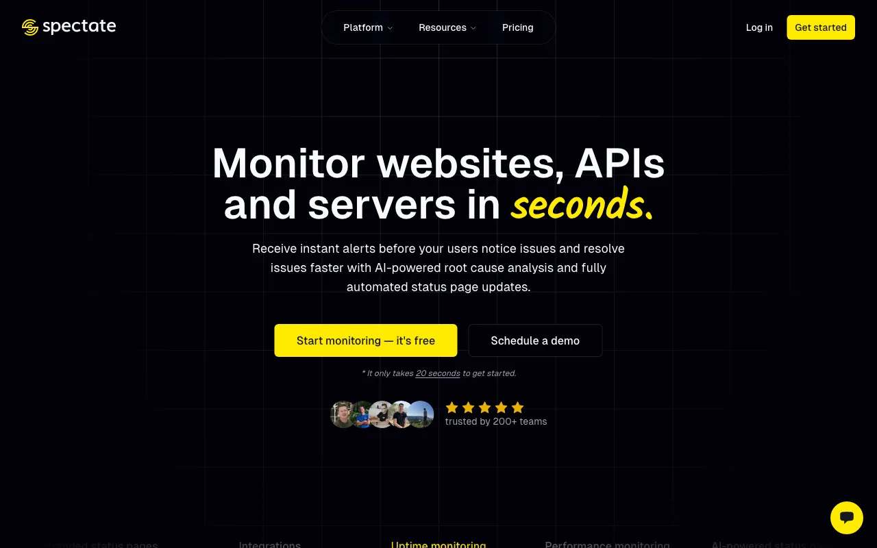Spectate — preview screenshot