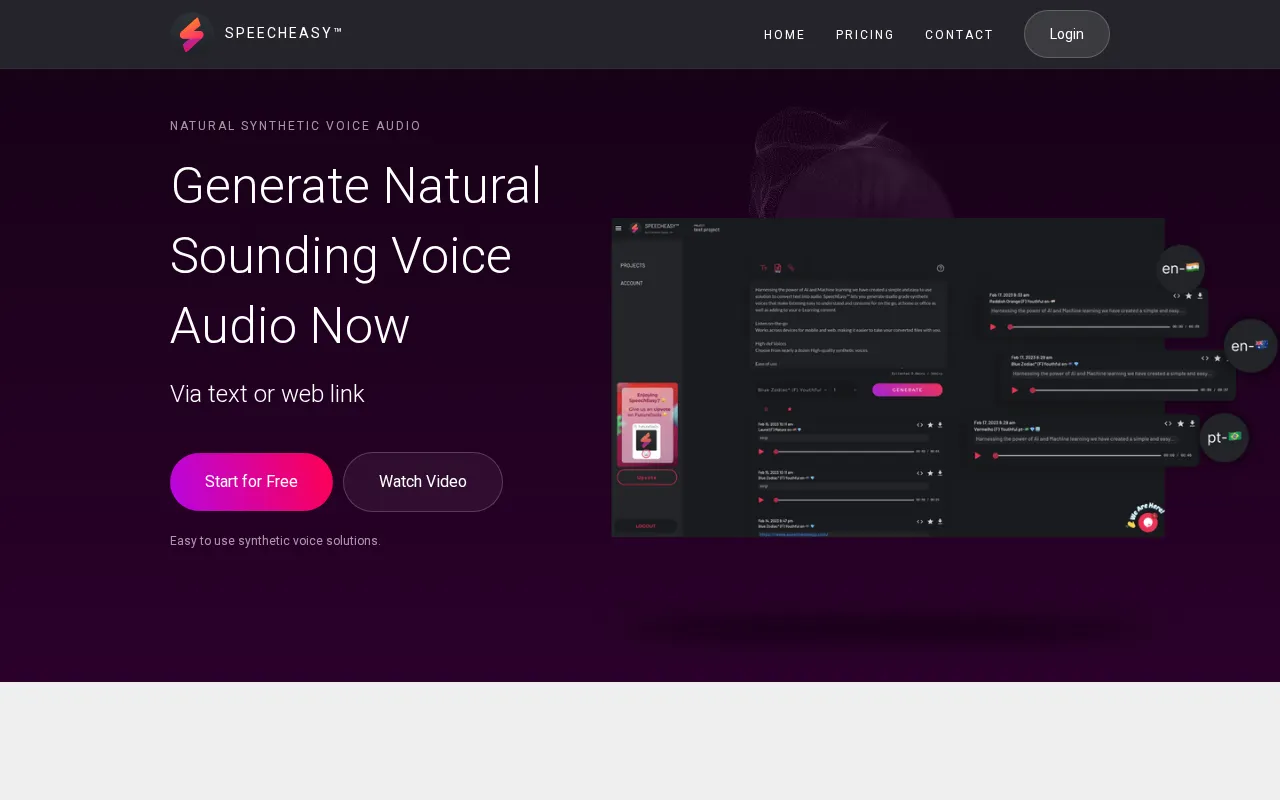 SpeechEasy — preview screenshot