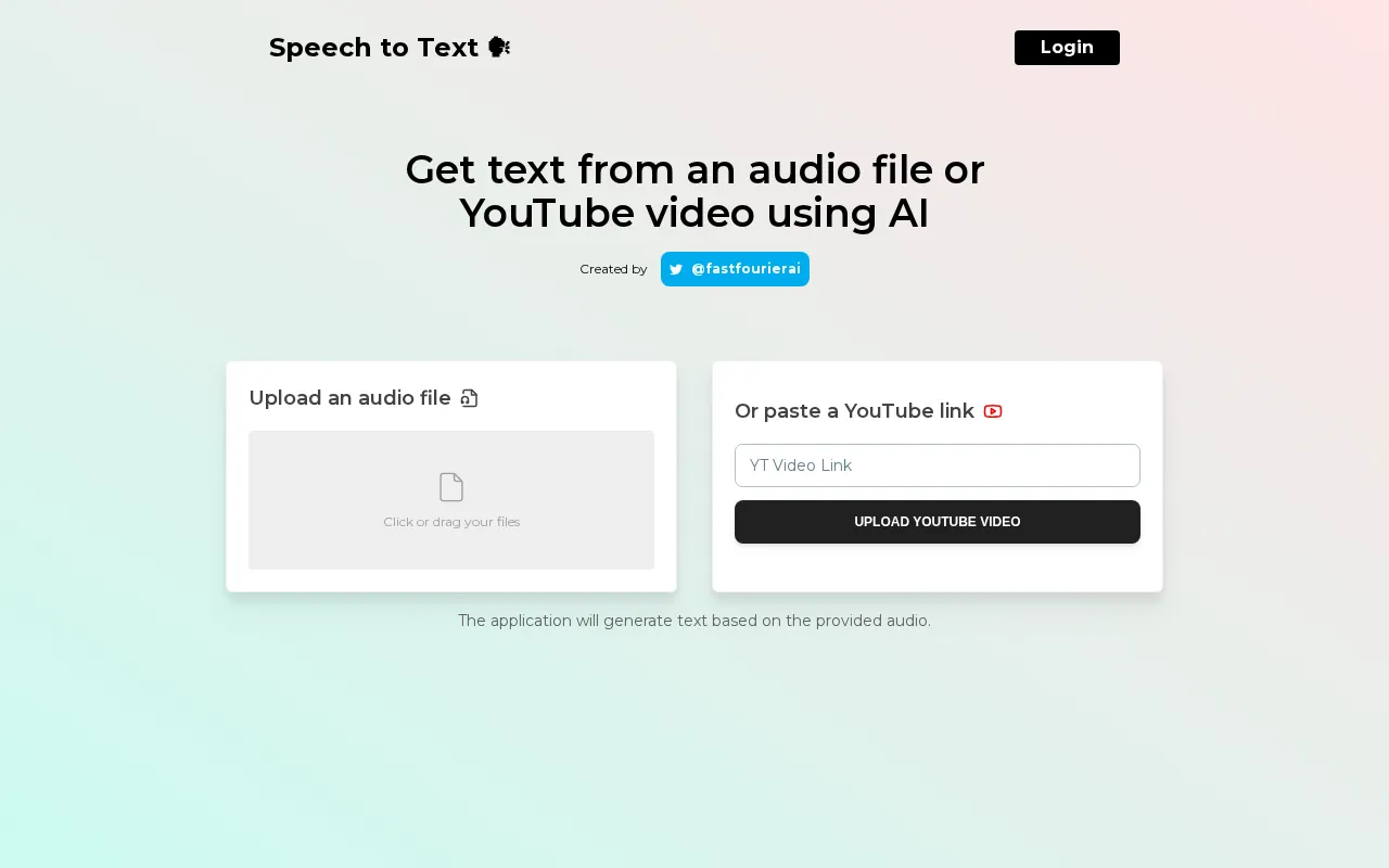 SpeechtoTextAI — preview screenshot