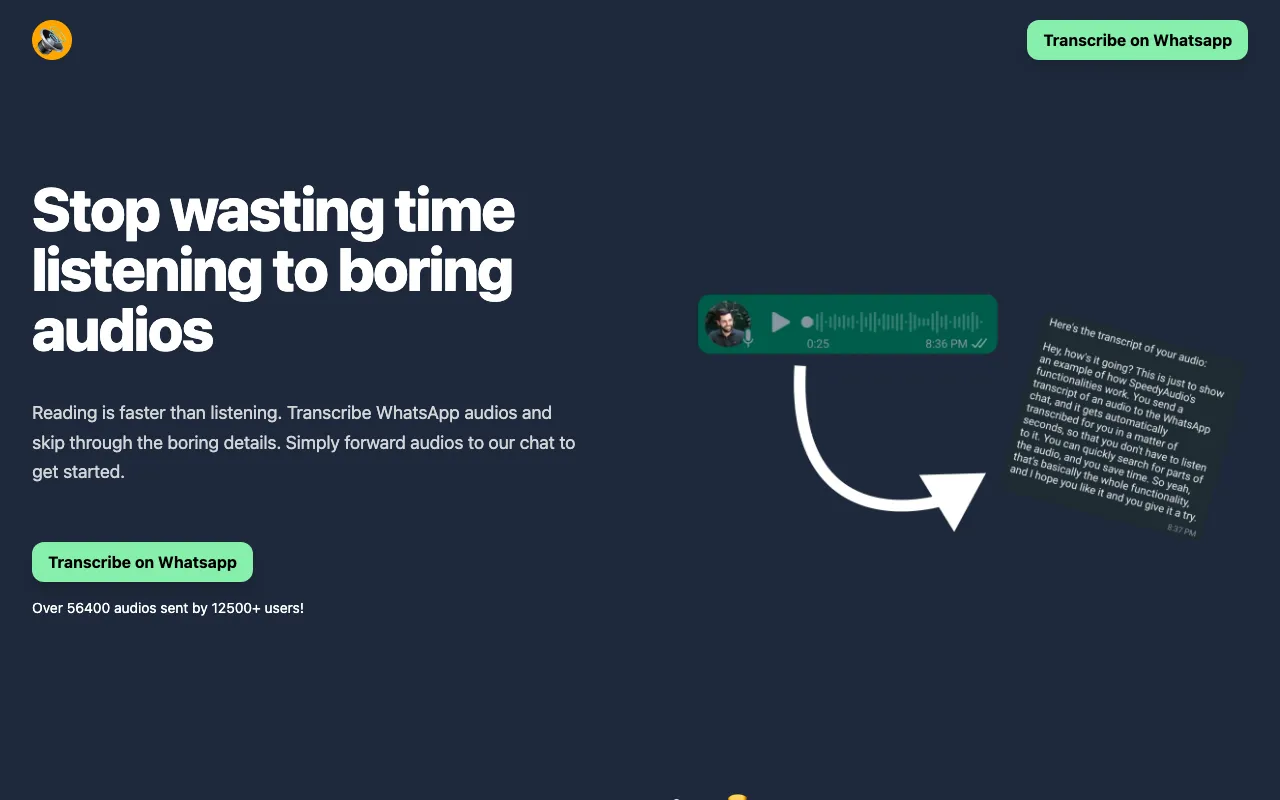 SpeedyAudios — preview screenshot