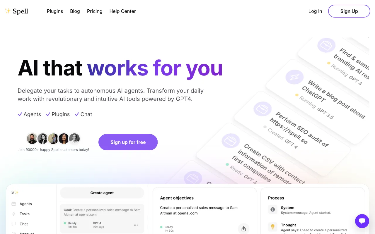 Spell AI — preview screenshot
