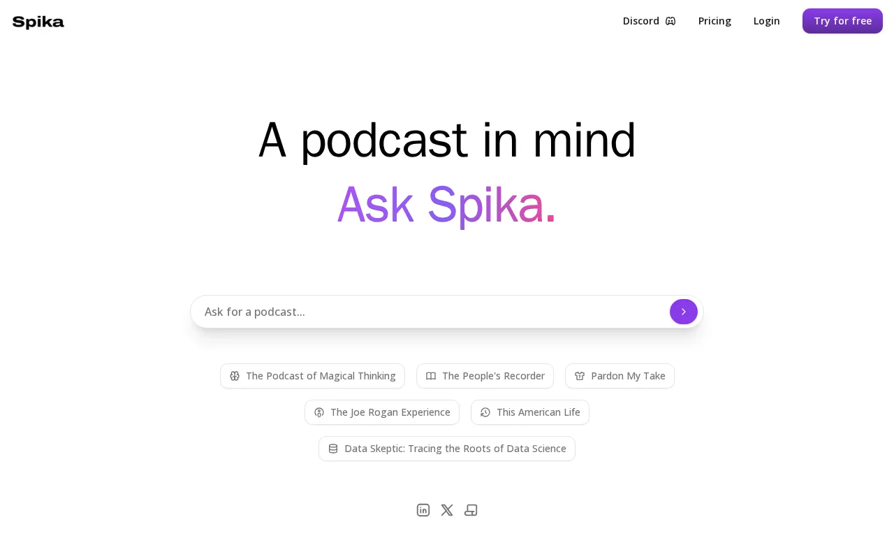 Spika.ai — preview screenshot
