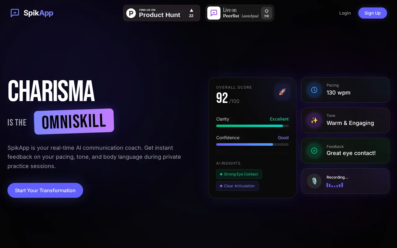 SpikApp — preview screenshot