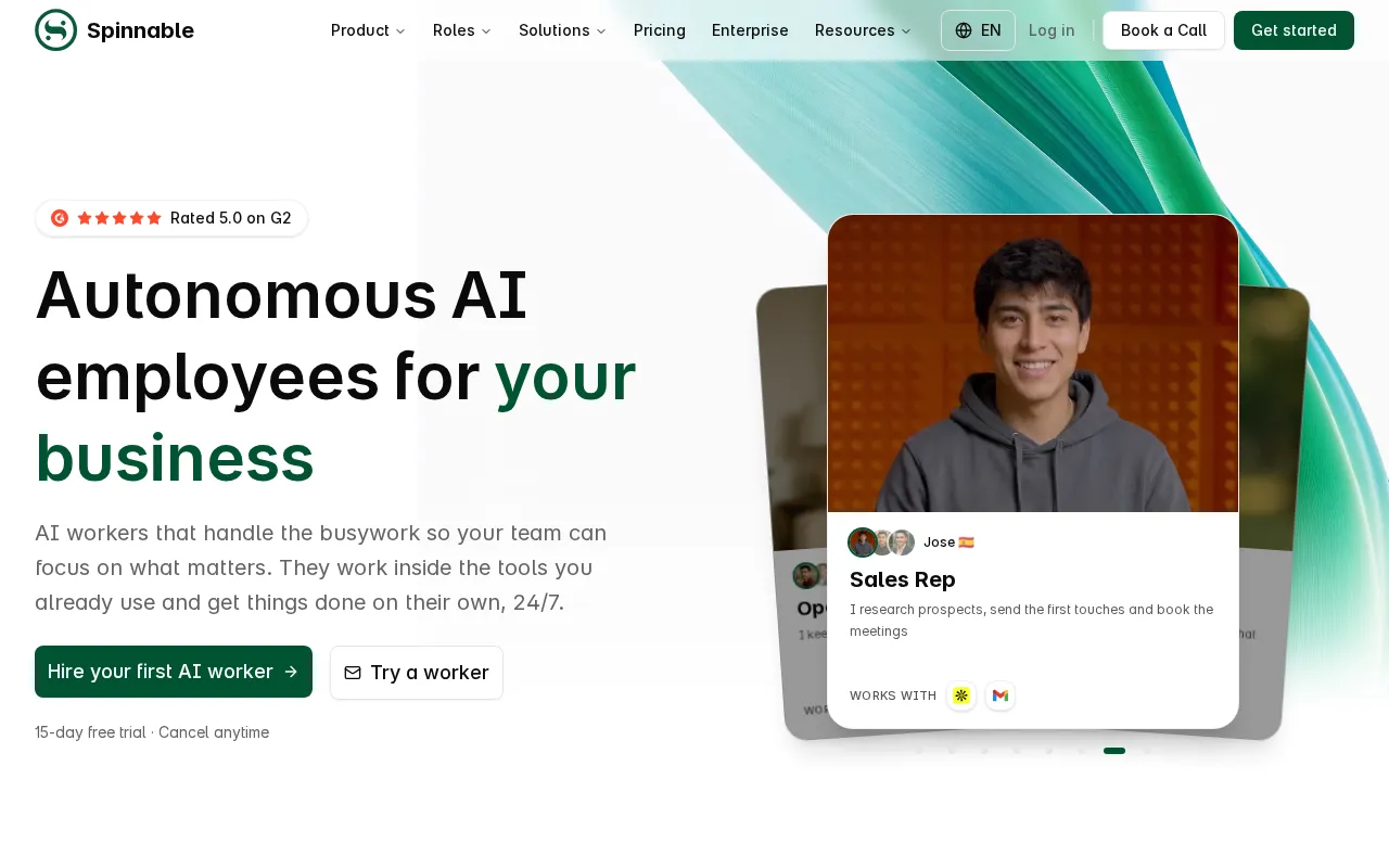 Spinnable AI — preview screenshot