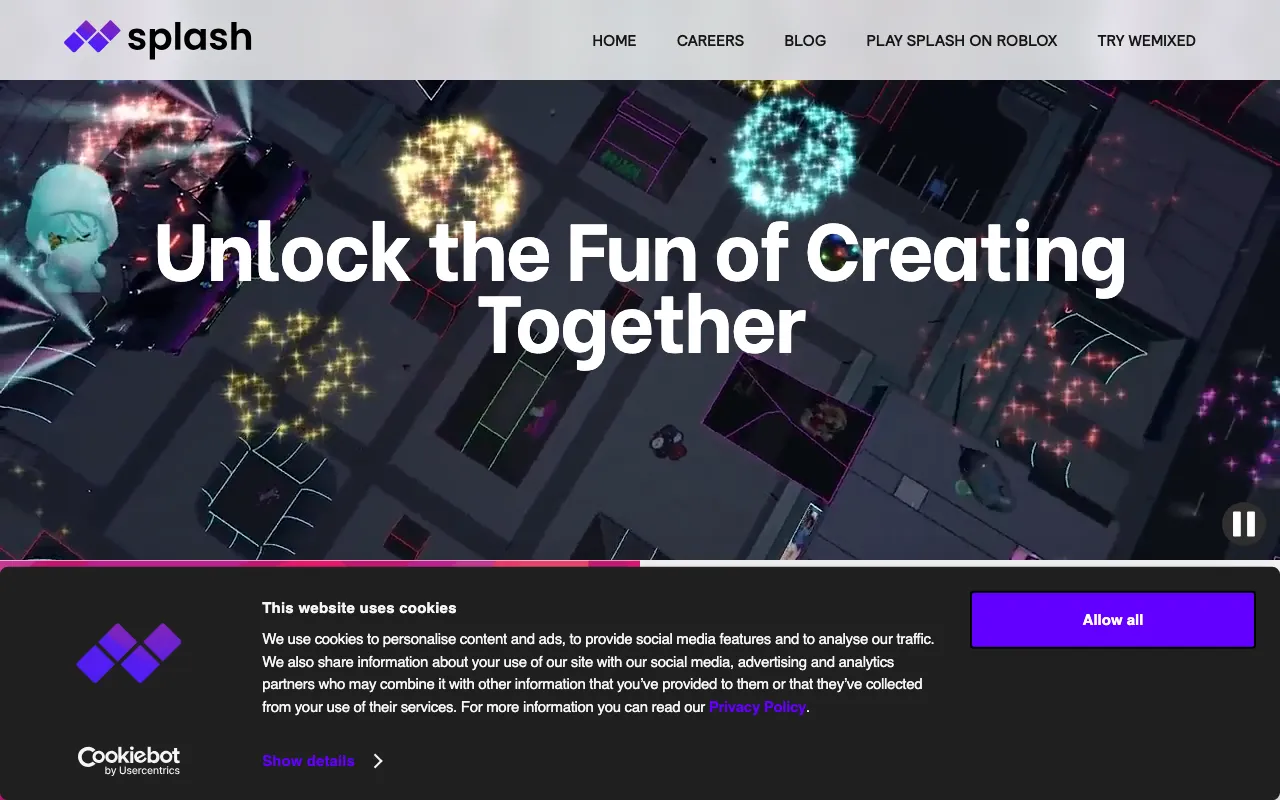 Splashmusic — preview screenshot