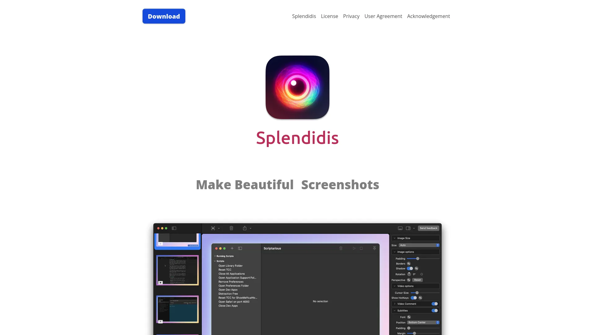 Splendidis — preview screenshot