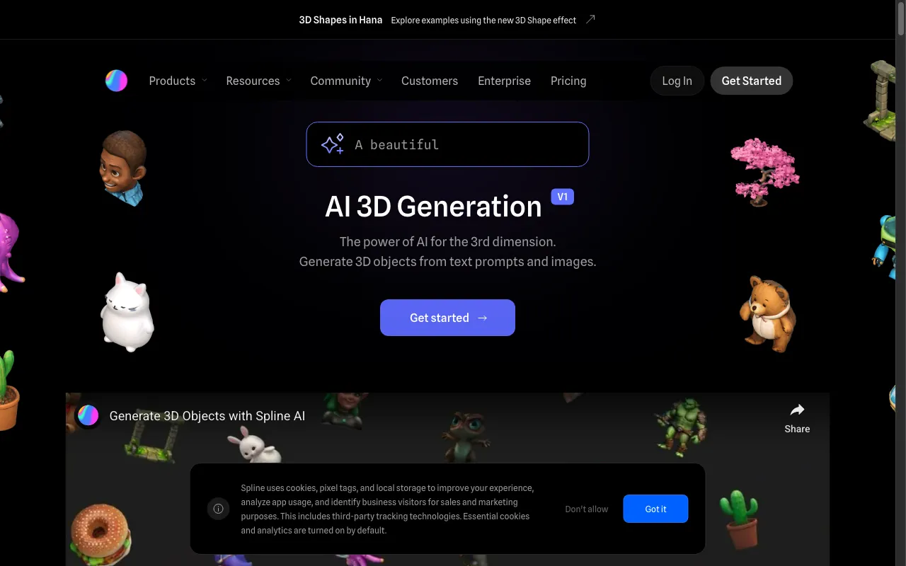 Spline AI — preview screenshot