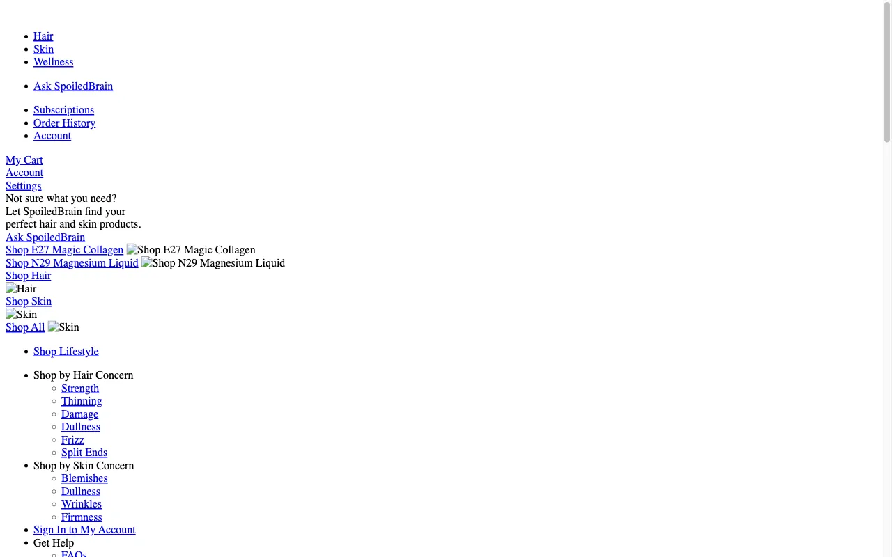 SpoiledChild™ — pricing page