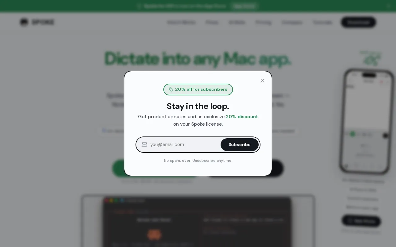 Spoke — preview screenshot