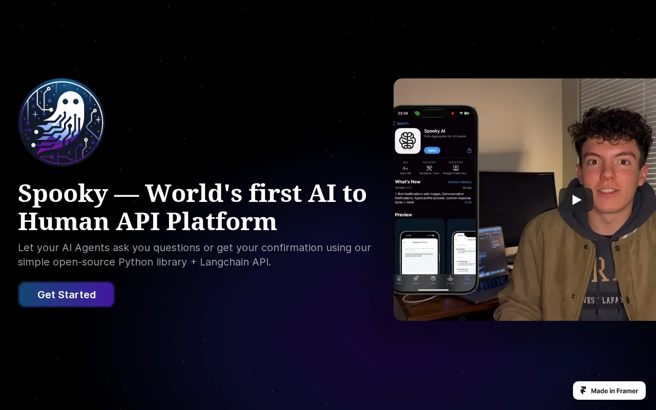 Spooky AI — preview screenshot