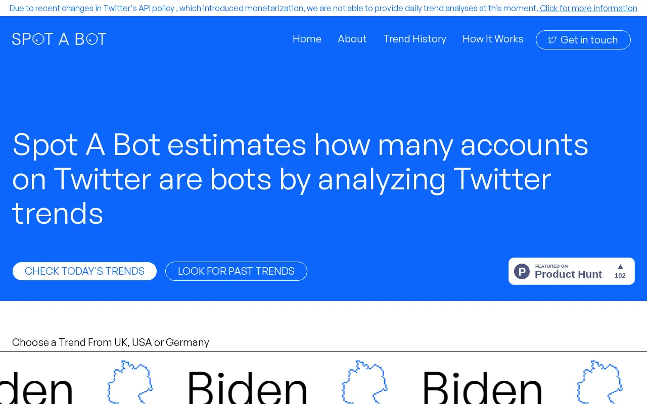 Spot a Bot — preview screenshot