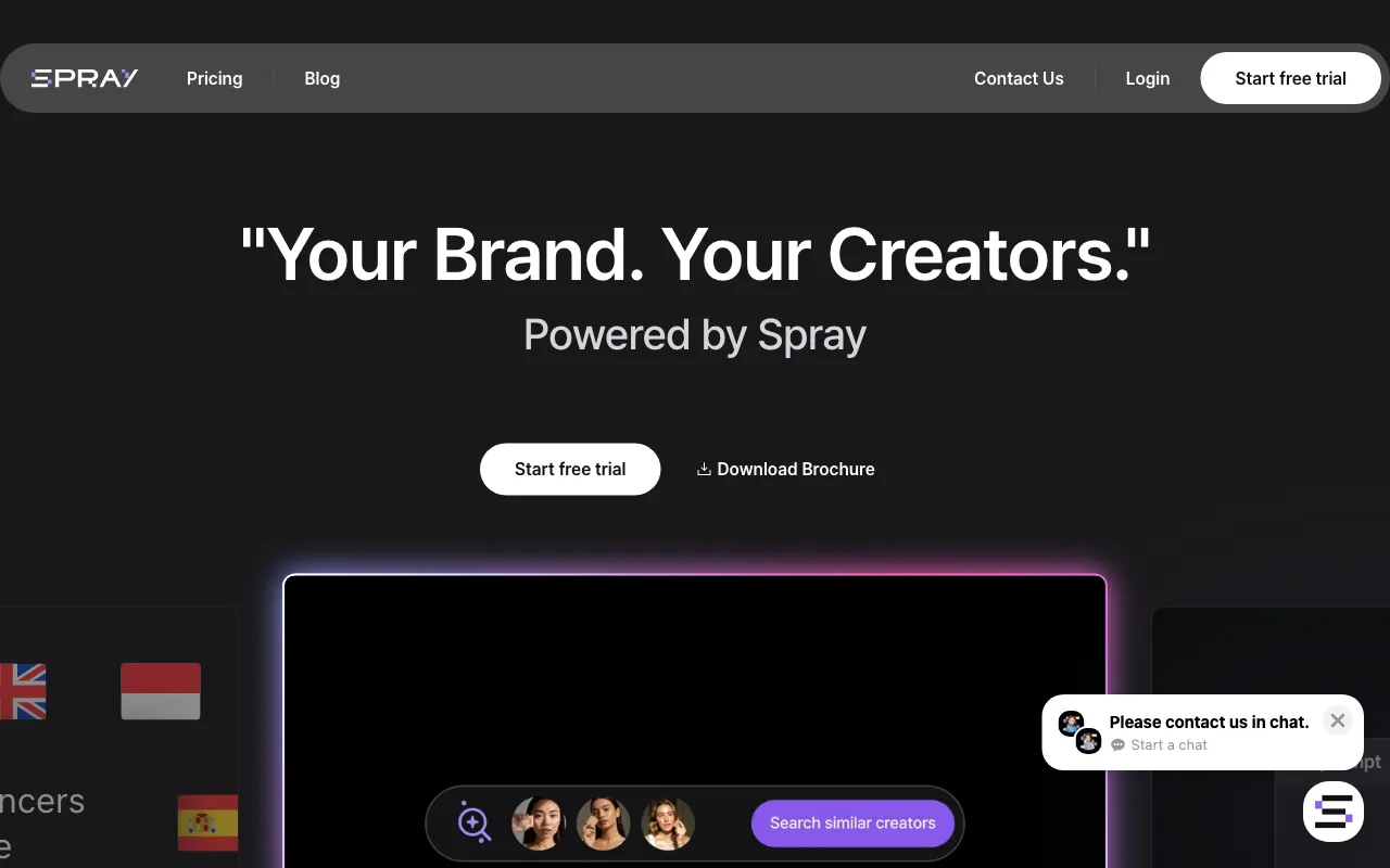 Spray — preview screenshot