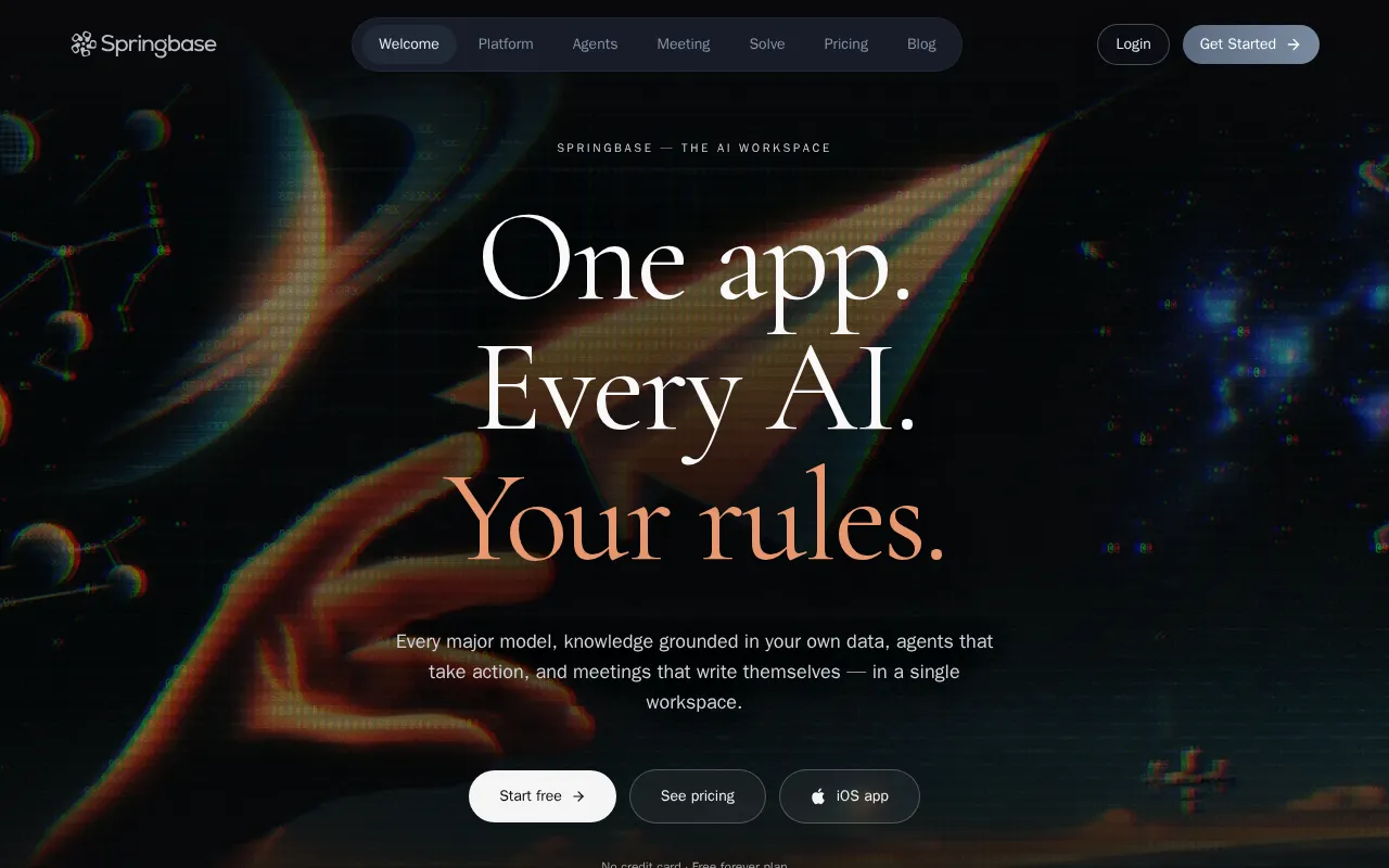 Springbase — preview screenshot