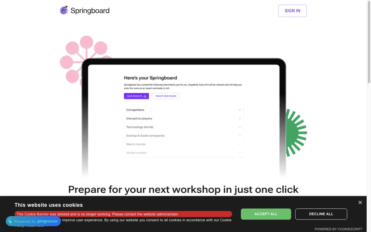 Springboard — preview screenshot