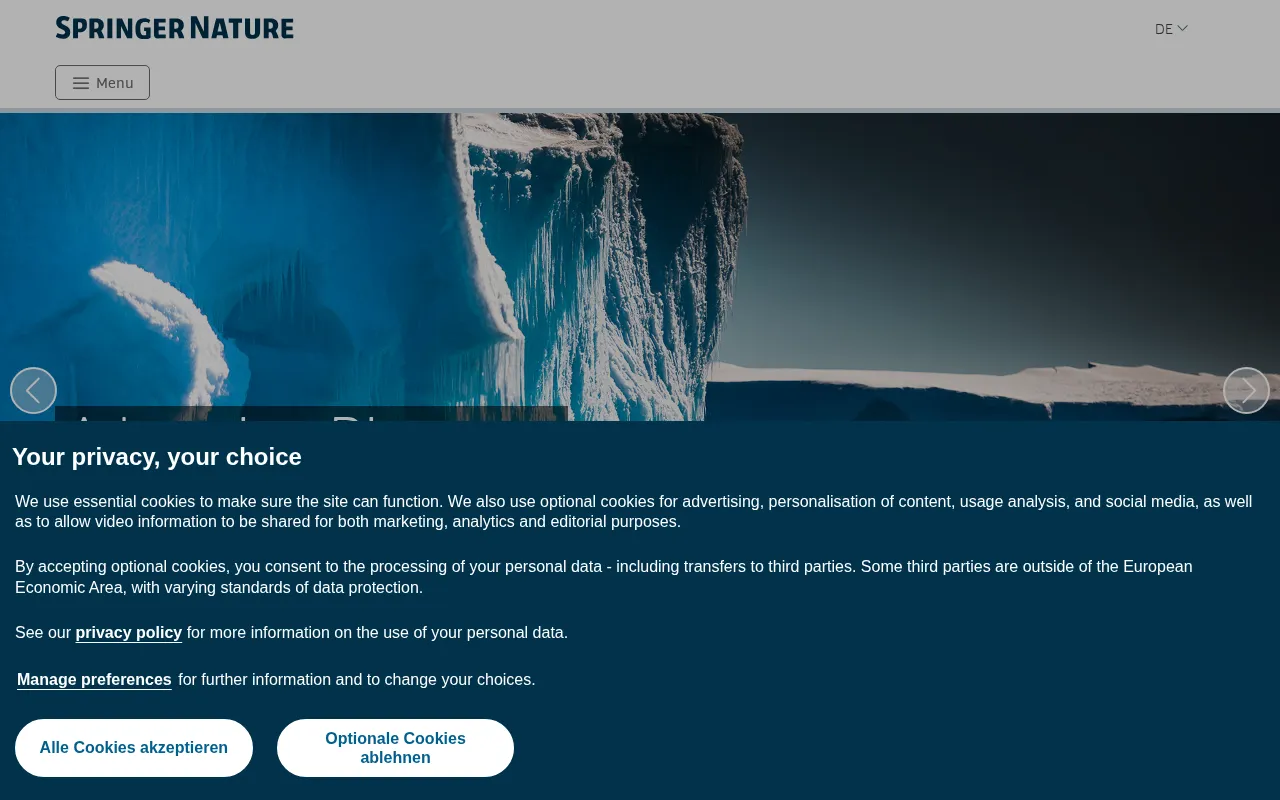 Springer Nature — preview screenshot